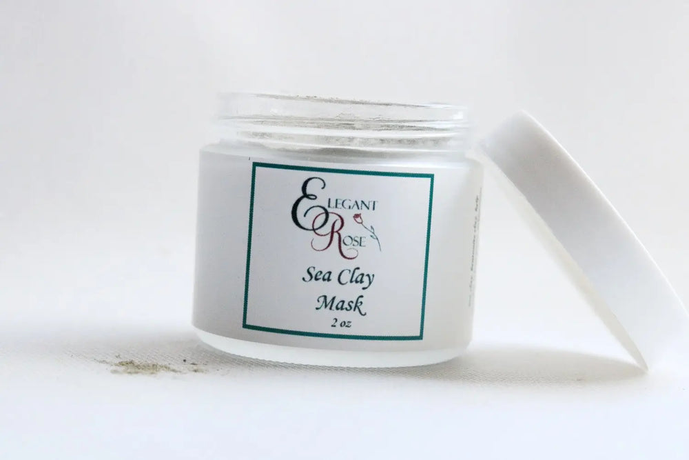 Sea Clay Facial Mask - 100% Natural Skin Care Maroon Oliver