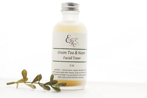 Green Tea & Neem Facial Toner -  for Oily/Acne Maroon Oliver