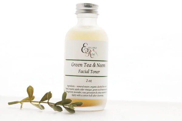 Green Tea & Neem Facial Toner -  for Oily/Acne Maroon Oliver