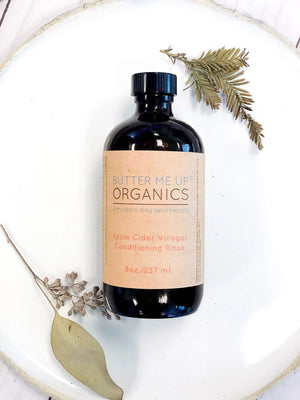 Apple Cider Vinegar Conditioning Rinse / HAIR RINSE / Organic White Smokey