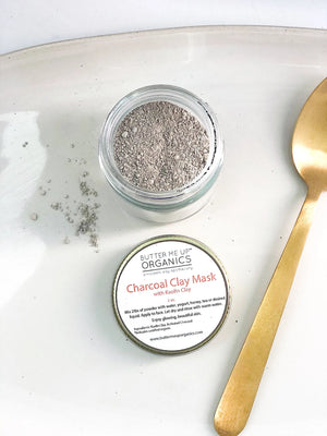 Organic Charcoal Mask / Activated Charcoal Mask White Smokey