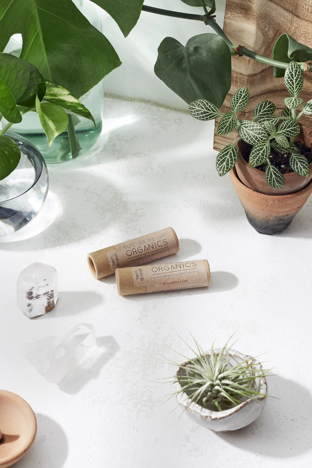 Kissable Lips / Chapstick Lip Balm / PAPERBOARD Tube White Smokey