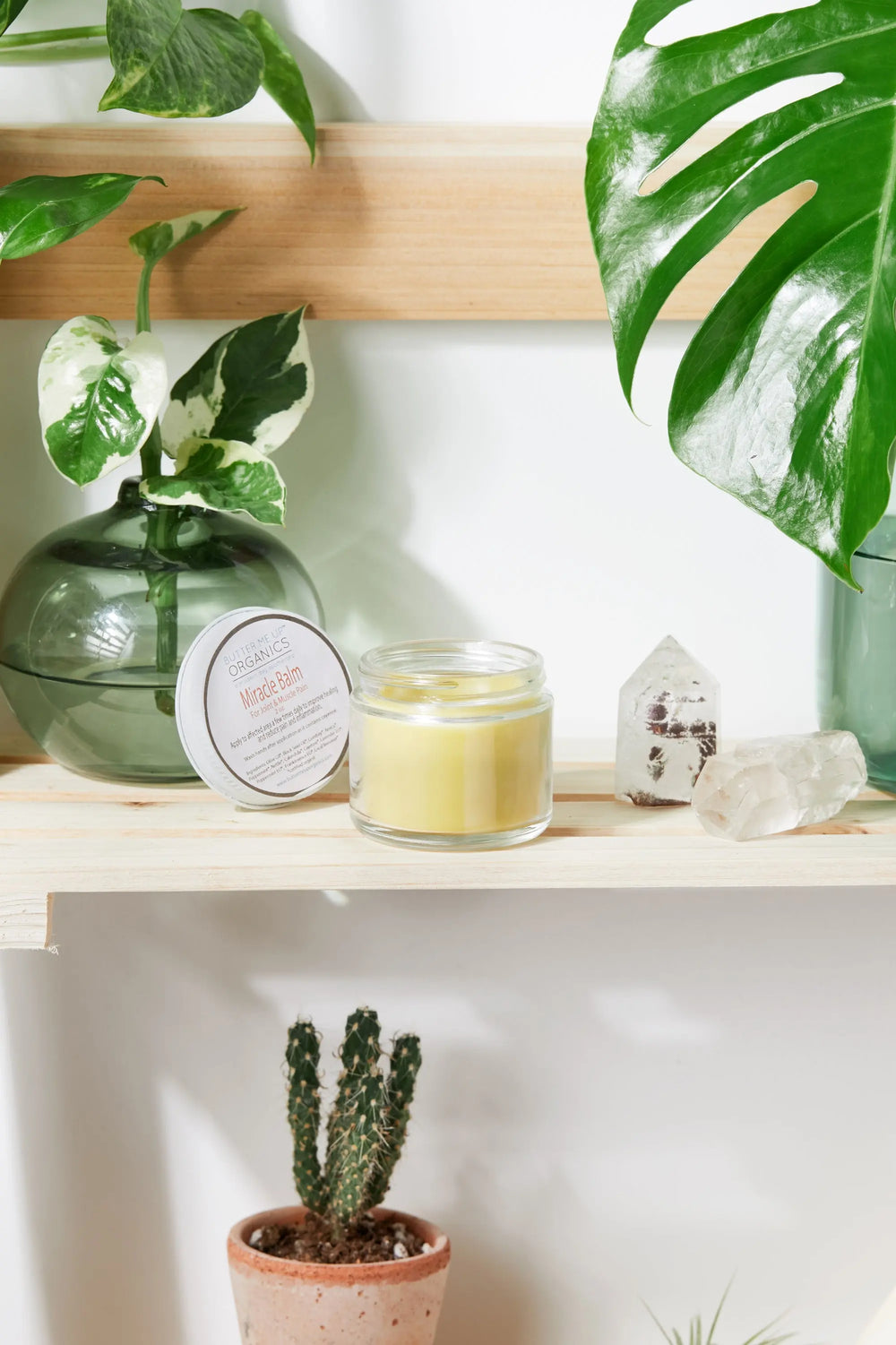 Miracle Balm / Organic Herbal Pain Balm / Muscle Pain / Deep Joint White Smokey
