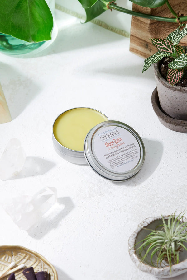 Moon Balm / Menstrual Care / PMS / Period Cramps / Hormone Balancing / White Smokey