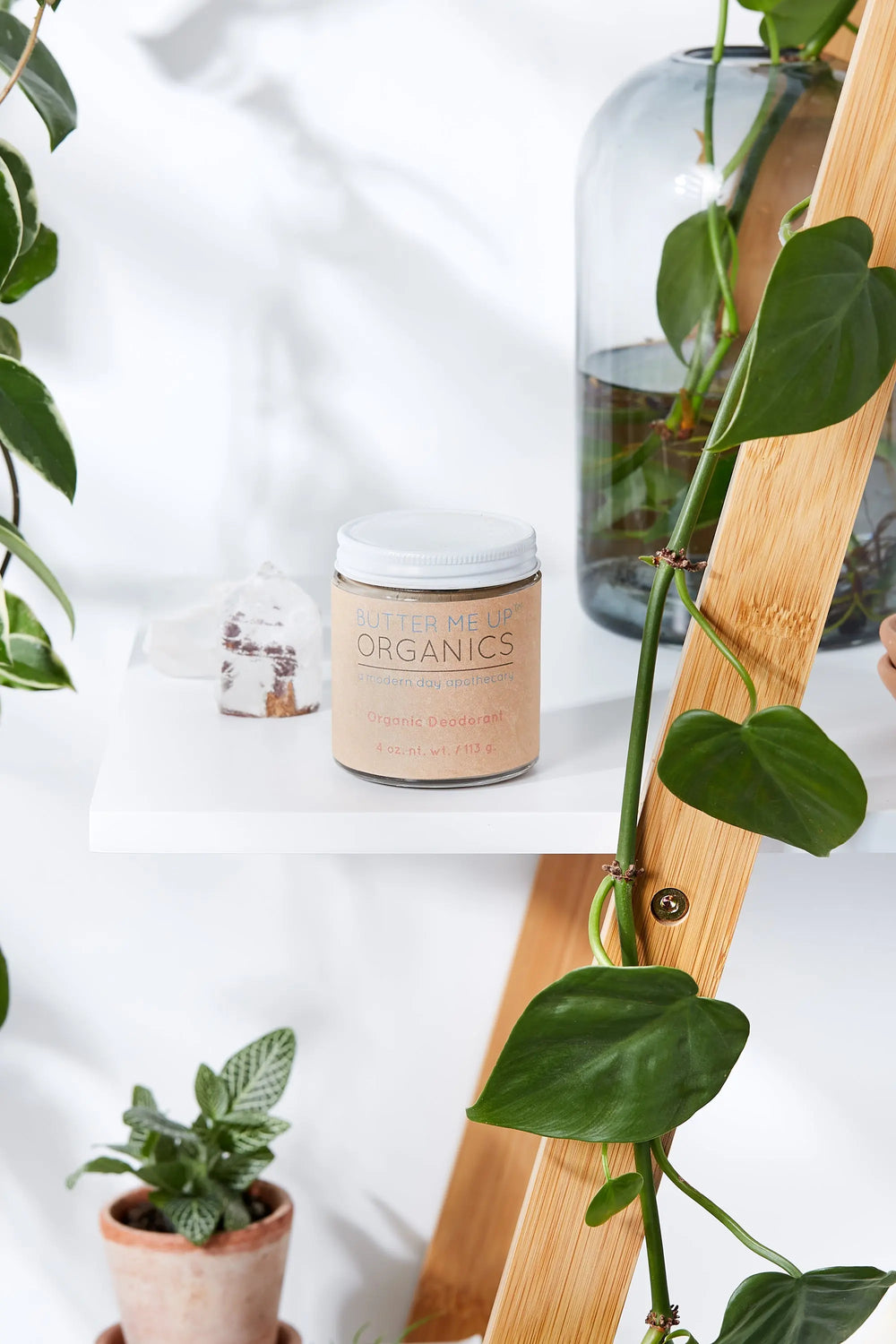 Organic Deodorant / Sensitive 1/2 & 1/2 Deodorant / Organic Deodorant White Smokey