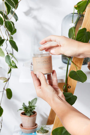 Organic Deodorant / Sensitive 1/2 & 1/2 Deodorant / Organic Deodorant White Smokey