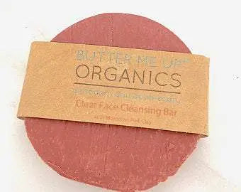 Organic Facial Bar / Organic Face Soap / Rose Clay Soap / Clay Soap - Thrivera