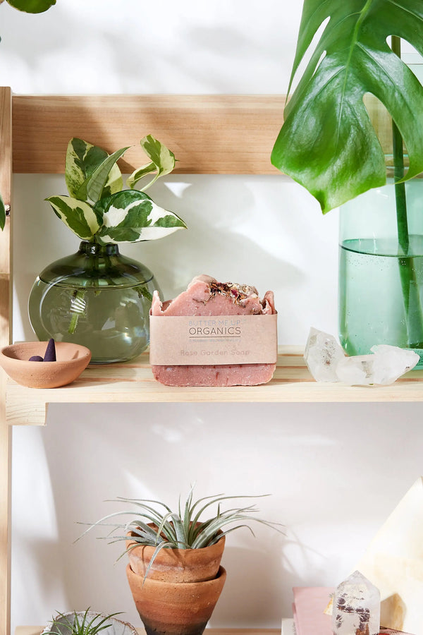 Rose Garden Organic Soap / Vegan Soap / Palm Free - Thrivera