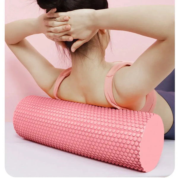 Yoga Roller Round EVA Foam Cylinder Hexagonal Roller for Pilates AliExpress