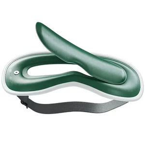 Electric Heated & Vibration Eye Massager Sleep Eye Mask Relieve Eye Maroon Asteria