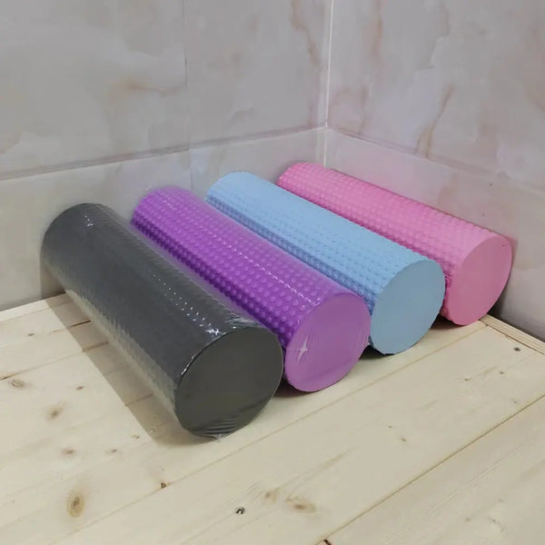 Yoga Roller Round EVA Foam Cylinder Hexagonal Roller for Pilates AliExpress