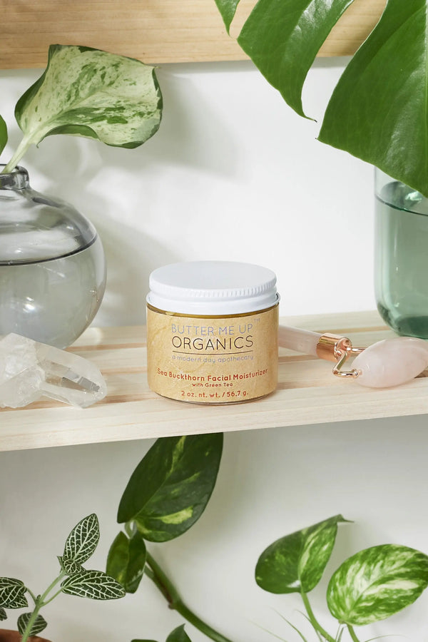 Sea Buckthorn Facial Moisturizer / Organic Face Moisturizer / Facial White Smokey