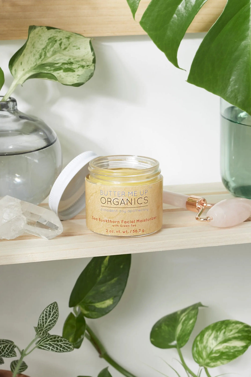 Sea Buckthorn Facial Moisturizer / Organic Face Moisturizer / Facial White Smokey