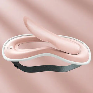Electric Heated & Vibration Eye Massager Sleep Eye Mask Relieve Eye Maroon Asteria