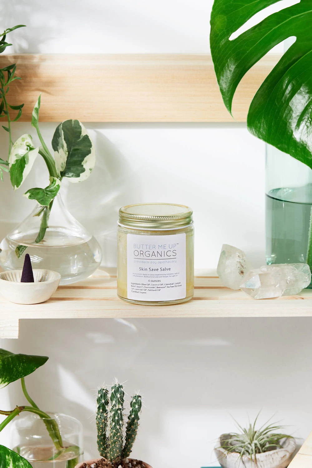 Skin Save Salve / Organic / Herbal Fungal Salve / Anti Fungal / White Smokey