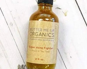 Acne Bundle / Organic Skincare / Clear Skin / Organic Acne treatment White Smokey