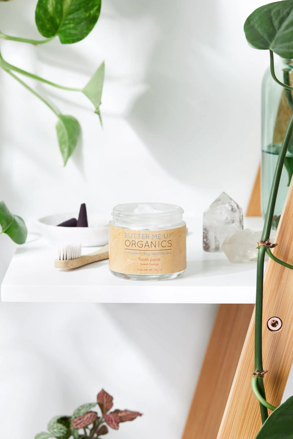 All Natural Organic Whitening Toothpaste / Remineralizing Toothpaste White Smokey