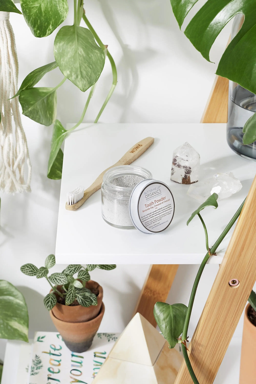Tooth Powder / Toothpaste / Organic Tooth Powder / Organic Tooth White Smokey