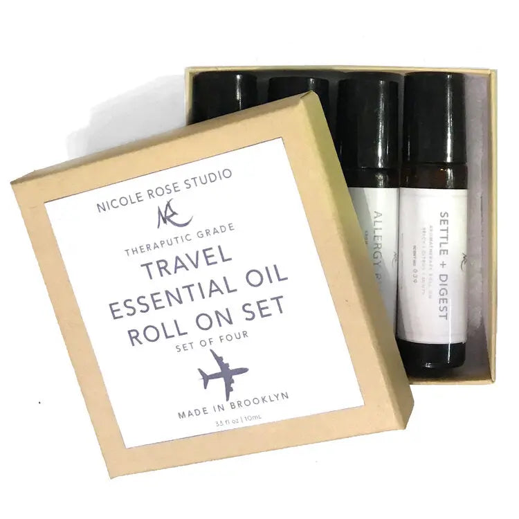 Travel Essential Roll On Set Indigo Poseidon