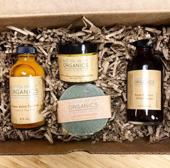 Acne Bundle / Organic Skincare / Clear Skin / Organic Acne treatment White Smokey