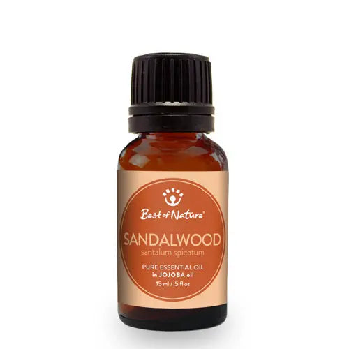 Sandalwood Essential Oil blended with Jojoba Oil Purple Missy