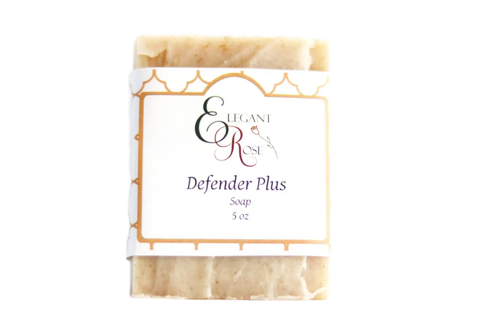Defender PLUS Soap - Natural Handmade Soap - Maroon Oliver