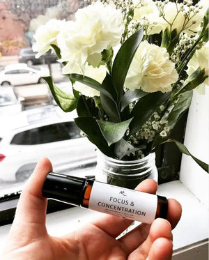 Focus + Concentration Essential Oil Roll On Indigo Poseidon