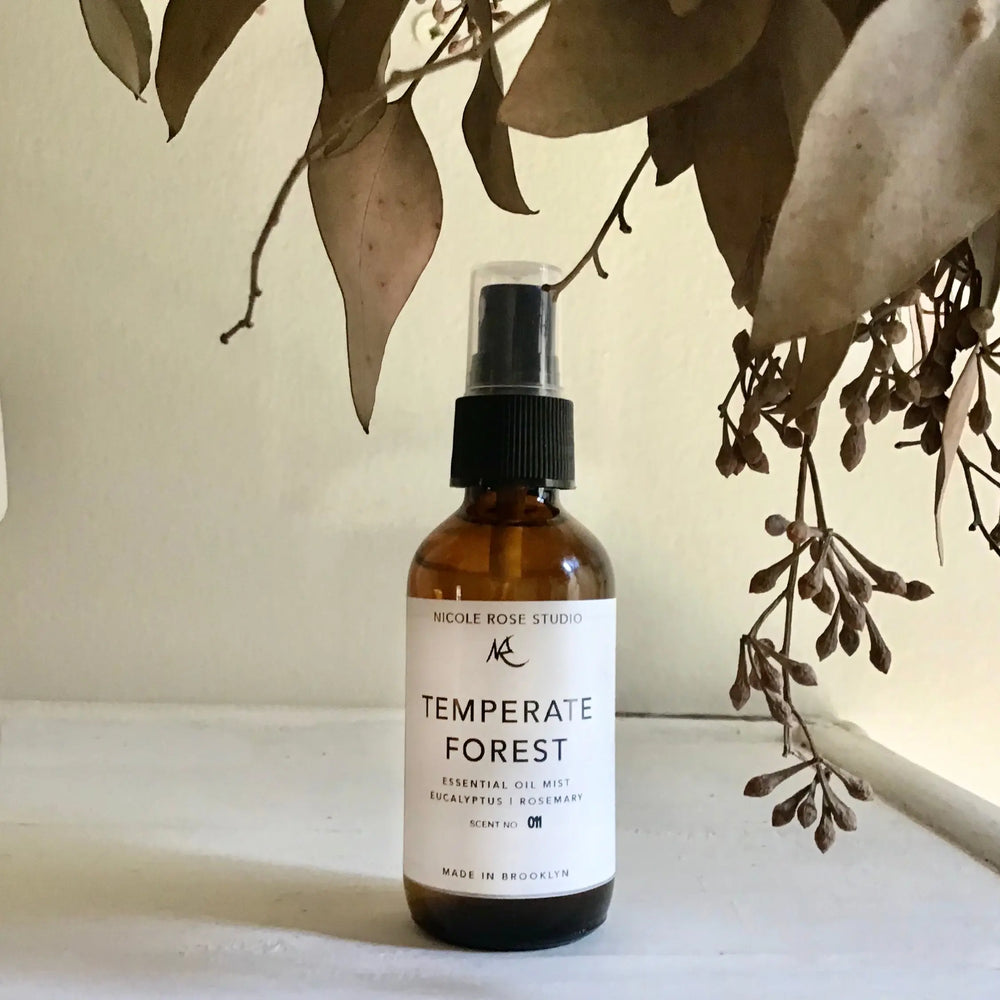 Temperate Forest Organic Essential Oil Disinfectant Spray Indigo Poseidon