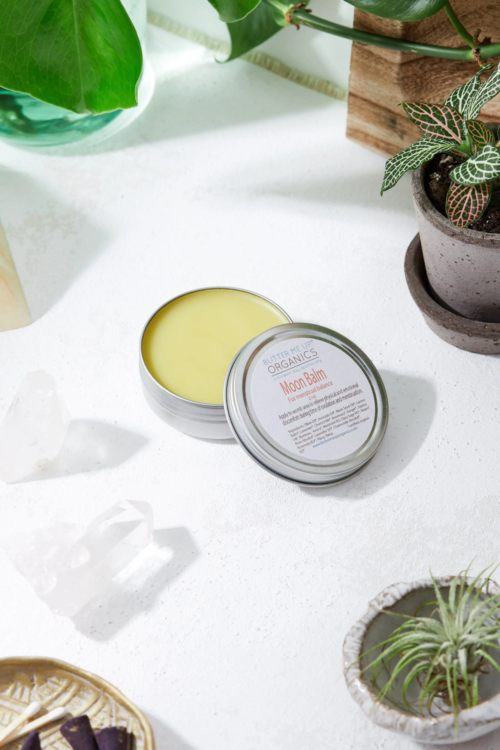 Moon Balm / Menstrual Care / PMS / Period Cramps / Hormone Balancing / White Smokey
