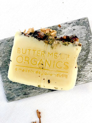 Flower Garden Soap / Organic Soap / Vegan Soap / Handmade Soap / Cold White Smokey