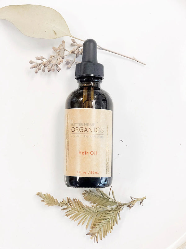 Organic Hair Oil Repair Healthy Hair White Smokey