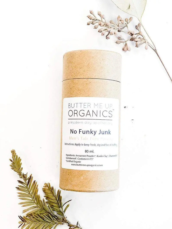 No Funky Junk / Men's Talc Free Powder White Smokey