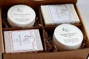 English Rose Spa Gift Maroon Oliver