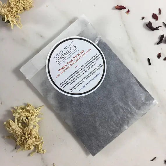 VEGAN activated charcoal peel off mask - Thrivera