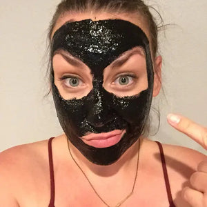 VEGAN activated charcoal peel off mask - Thrivera