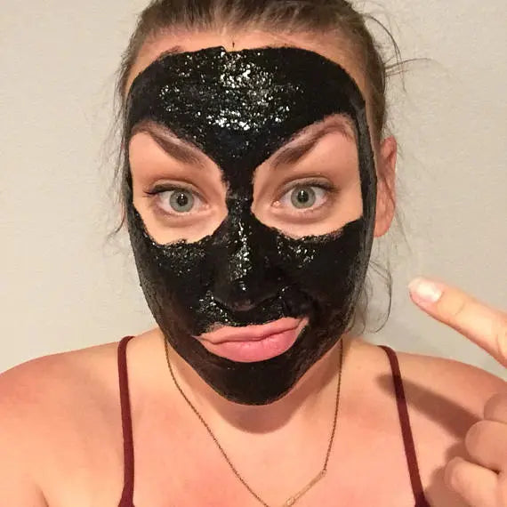 VEGAN activated charcoal peel off mask - Thrivera