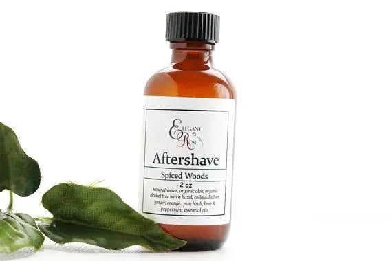 Spiced Woods Natural Aftershave Maroon Oliver