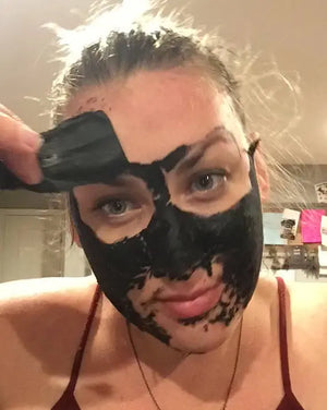 VEGAN activated charcoal peel off mask - Thrivera