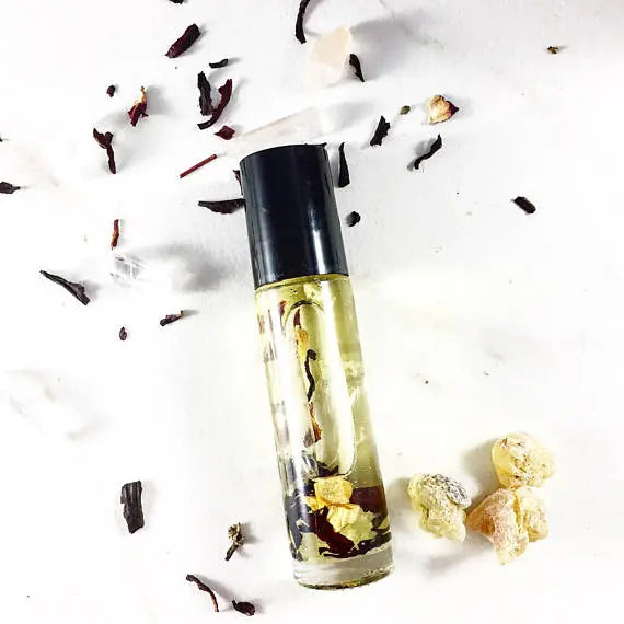 Essential Oil Blend with Crystals Frankincense - Thrivera