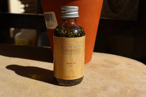 Bath Oil Healing and Relaxing Lavender White Smokey