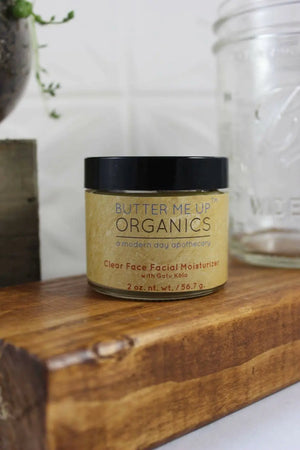 Clear Face Moisturizer / Face Cream Facial Moisturizer Organic White Smokey