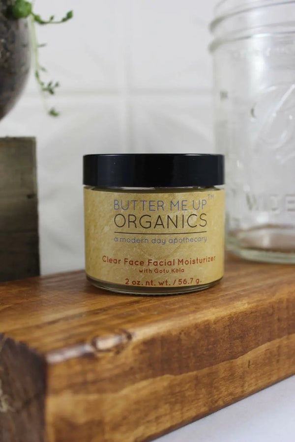 Clear Face Moisturizer / Face Cream Facial Moisturizer Organic White Smokey