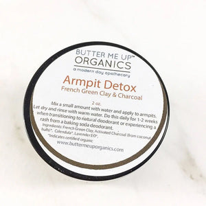 Arm Pit Detox / Armpit Detox / Arm Pitt Detox / Natural Deodorant White Smokey