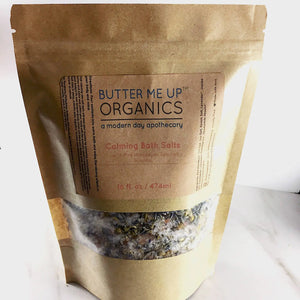 Calming Bath Salts / Detox / Relaxation / Lavender & Chamomile / White Smokey