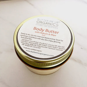 Organic Body Butter / Gardener's Hands / Gardner's Therapy / Elbow White Smokey