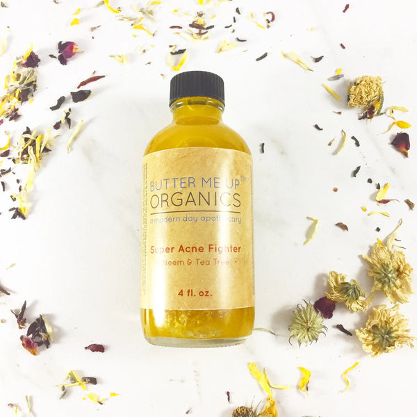Super Acne Fighter / Organic Acne Treatment / Acne / Essential Oils / - Thrivera