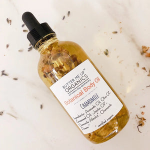 Botanical Body Oil -BOTANICAL COLLECTION - Organic Body Lotion White Smokey