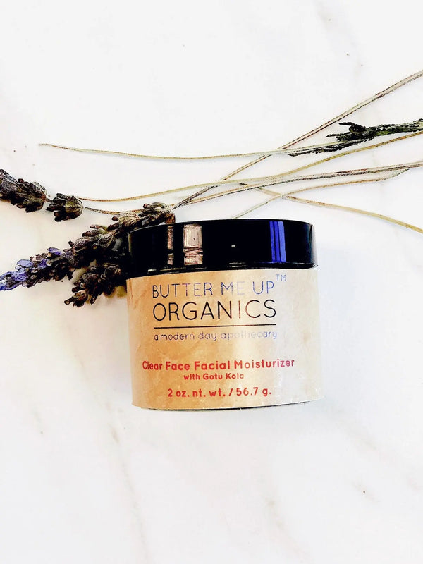Clear Face Moisturizer / Face Cream Facial Moisturizer Organic White Smokey
