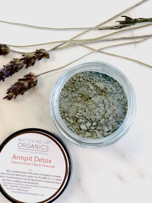 Arm Pit Detox / Armpit Detox / Arm Pitt Detox / Natural Deodorant White Smokey