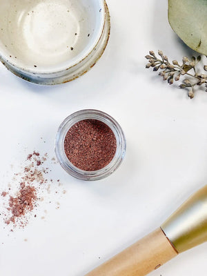 Organic Botanical Blush / Natural Blush / Titanium Dioxide FREE / White Smokey